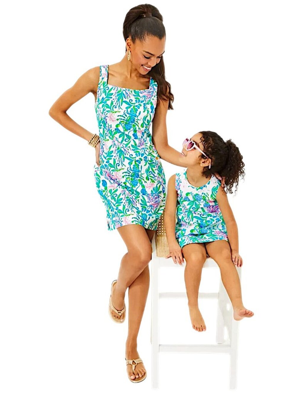 Lilly Pulitzer "The Lilly Shift" in Resort White/Just a Pinch NWT - Size 10